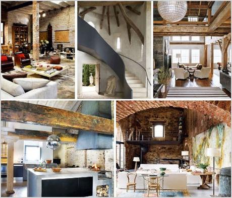 chic and natural 13 more rustic modern interiors