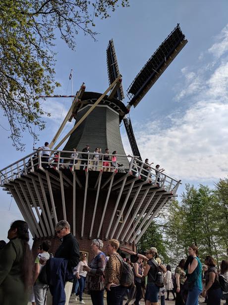 Visit Keukenhof Tulip Garden Holland Windmill