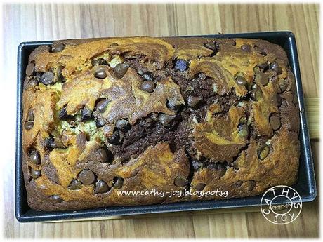 Banana Marble Cake