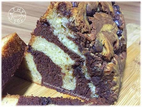 Banana Marble Cake