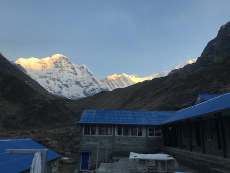 DAILY PHOTO: Sunrise onto Annapurna South