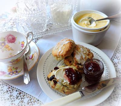 Orange, Cranberry & Cream Scones