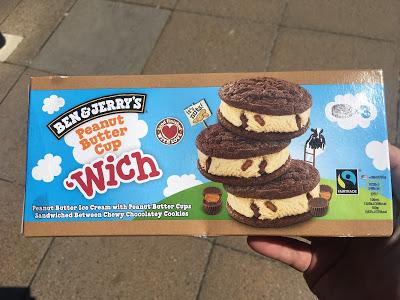 Today's Review: Ben & Jerry's Peanut Butter Cup 'Wich