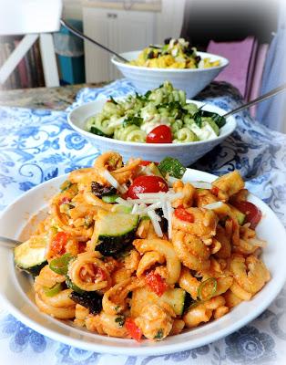 A Trio of Pasta Salads