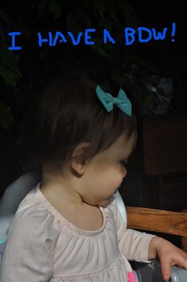 Josie and Her Hair Bow