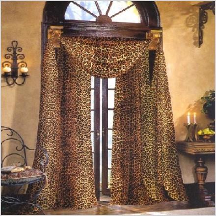 5 leopard curtain styles design ideas