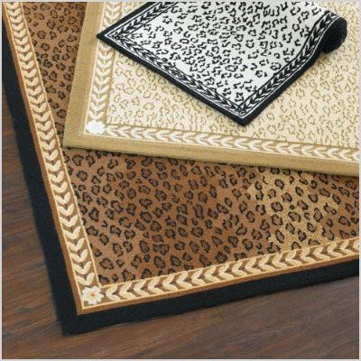 animal print decorations for living room