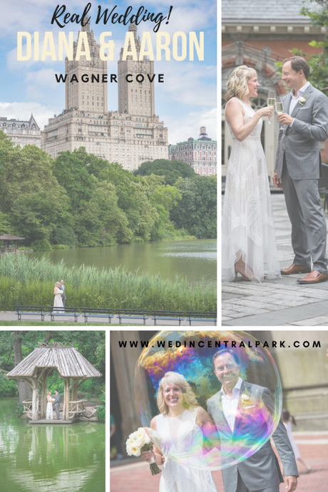 Diana and Aaron’s Elopement Wedding in Wagner Cove, Central Park