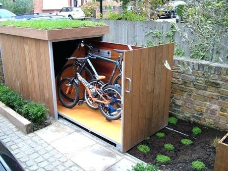 garden bike storage diy garden bike storage box