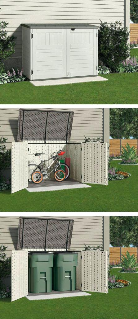 garden bike storage overlap wooden garden bike storage shed