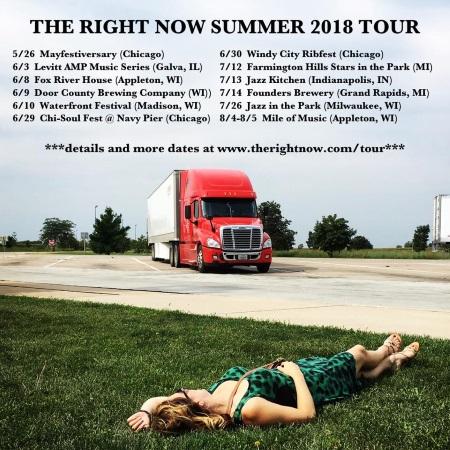 The Right Now: Summer Tour dates