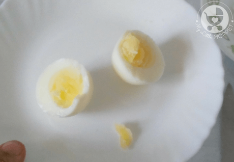 Egg Yolk Mash with Orange Juice