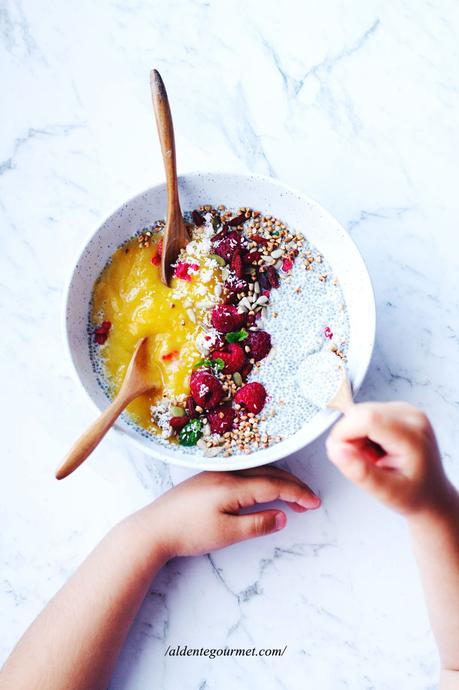 Chia Seeds Bowl Breakfast for a Good Morning! (+ Video)
