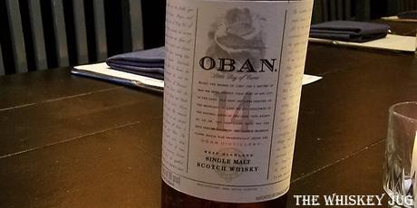 Oban 14 Years Label