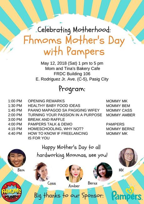 FHMOMS Pampers Mothers Day