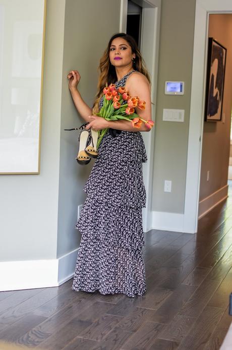 ten things to be thankful for this mothers day, happy mothers day, tiered macys maxi dress, ruffle dress, photoshoot, mommy style, wedding look, style, stylist, Dc blogger, seven things I learn't as a mother, myriad musings 