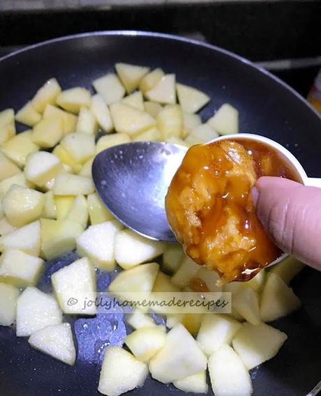 Homemade Apple Jam Recipe without Pectin, How to make Apple Jam Recipe for Babies/Toddlers | Apple Jam with Cinnamon