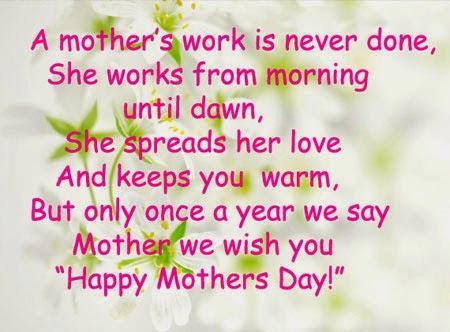 Happy Mothers Day 2018