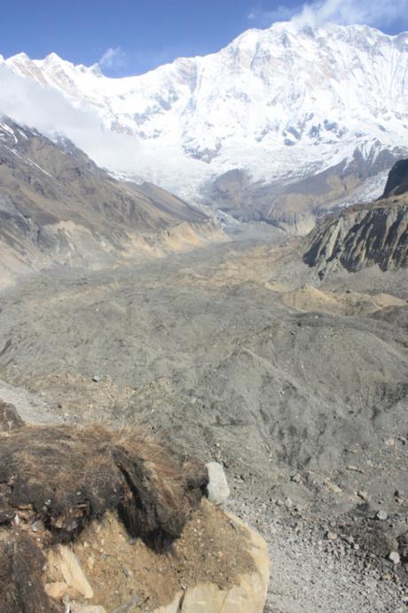 DAILY PHOTO: South Annapurna Glacier Bed DAILY PHOTO: South Annapurna Glacier Bed