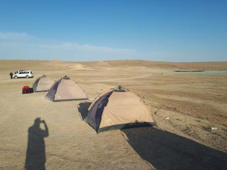 Backpacking in Turkmenistan: Camping at the Darvaza Gas Crater, Karakum Desert Backpacking in Turkmenistan: Camping at the Darvaza Gas Crater, Karakum Desert