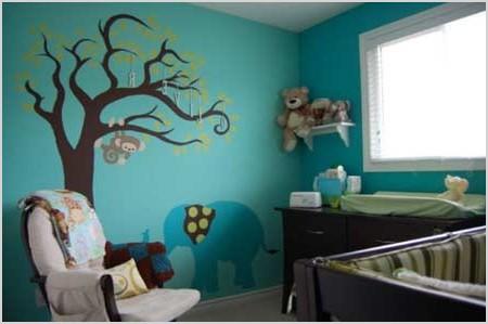 decorare le pareti di casa idee arredare la cameretta dei bambini