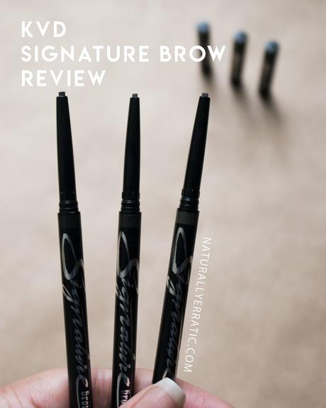  kat von d signature brow precision pencil review 