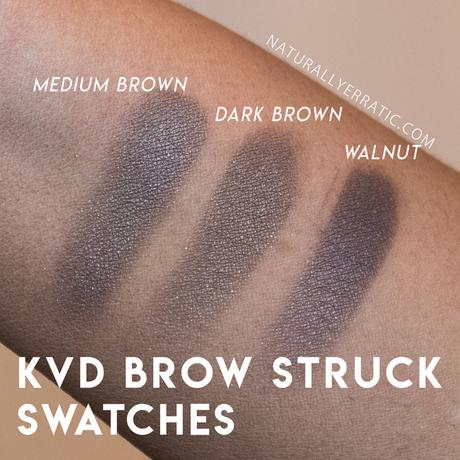  Kat von D Brow Struck Swatches 