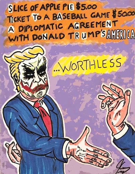 Jim Carrey's Satirical Paintings Of Trump And His Allies