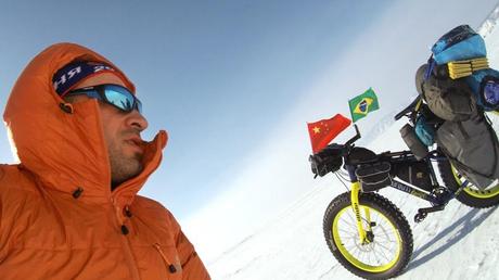 Brazilian Adventurer Plans to Cross Antarctica on a Bike