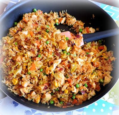 Curried Chicken Fried Rice