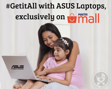#GetitAll with latest ASUS Laptops, exclusively available on Paytm Mall! With superior battery, stylish looks, fingerprint sensor and many more features, this is a must have!