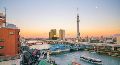 Things to do in Tokyo: Boat ride on the Sumida River