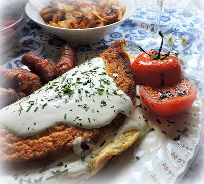 Souffle Omelet & Cornbread Muffins