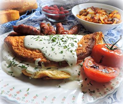 Souffle Omelet & Cornbread Muffins