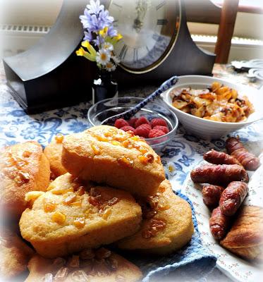 Souffle Omelet & Cornbread Muffins