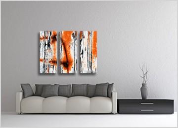 orange abstract art 1a