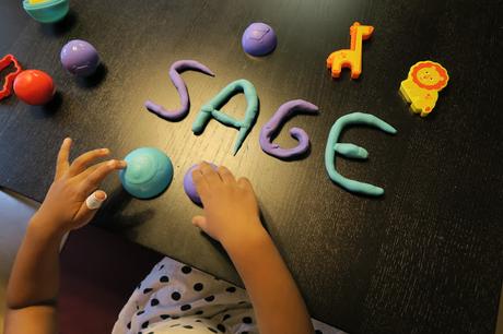 Connecting with my Preschooler with Dough Dots!