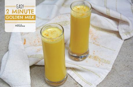 Easy 2 Minute Golden Milk | The Recipe Redux | Gut Health Recipes | Mocktail | Turmeric | Healthy Drinks | Vegan Recipes