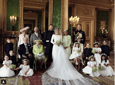 Green Sofa From Prince Harry’s Christening Used In Royal Wedding Photos