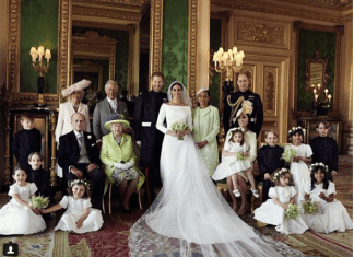 Green Sofa From Prince Harry’s Christening Used In Royal Wedding Photos Christening