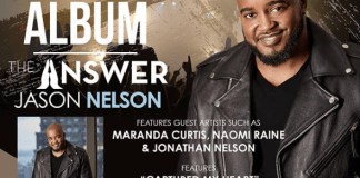Pastor Jason Nelson Brand New Album “The Answer” Available Today! Jason Nelson