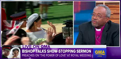 Bishop Curry Discuss Royal Wedding Sermon With GMA’s Robin Roberts [VIDEO]