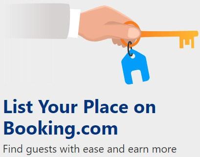 Listing your property in Booking.com