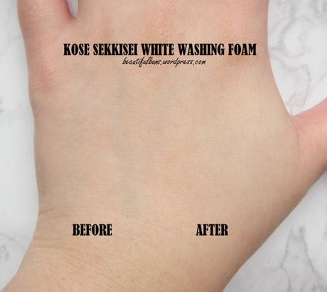 Review: Kose Sekkisei White Washing Foam