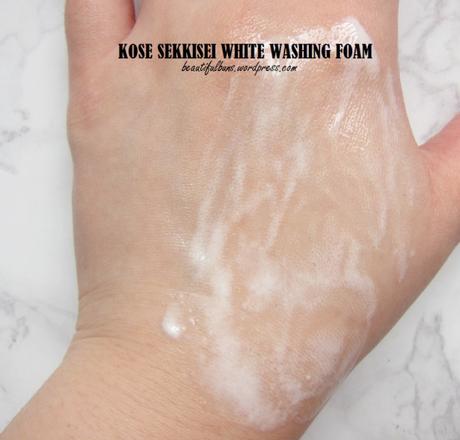 Review: Kose Sekkisei White Washing Foam