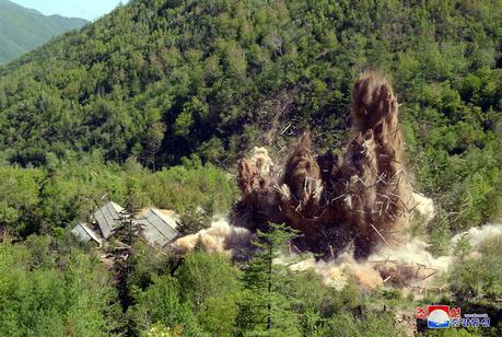 P’unggye-ri Nuclear Test Site Demolished (In some places)