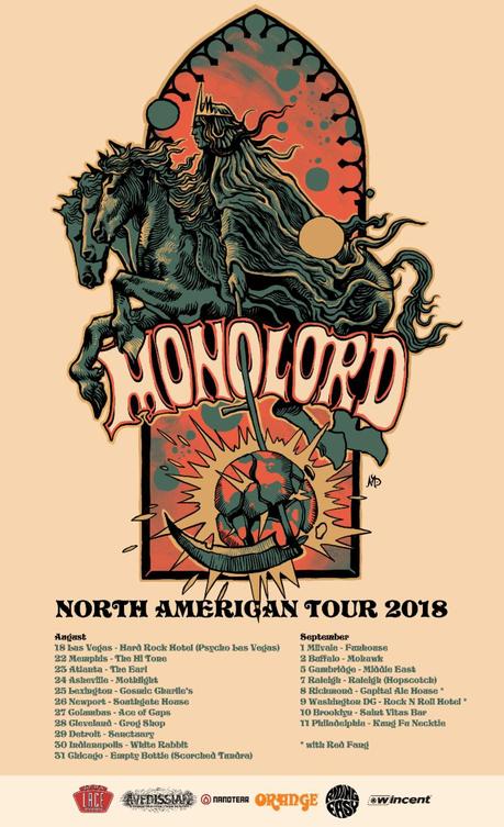 MONOLORD announce U.S. headlining tour following Psycho Las Vegas festival in August