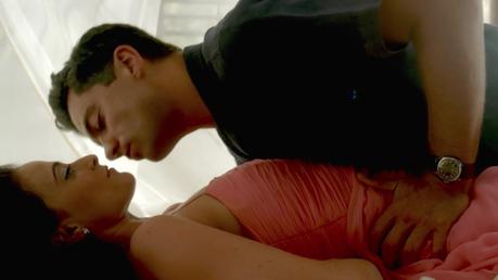 Dominic Cooper as Ian Fleming: Navy Linen Shirt Dominic Cooper as Ian Fleming: Navy Linen Shirt