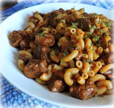 Stewed Steak & Macaroni