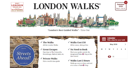 Keep In Touch With London Walks!